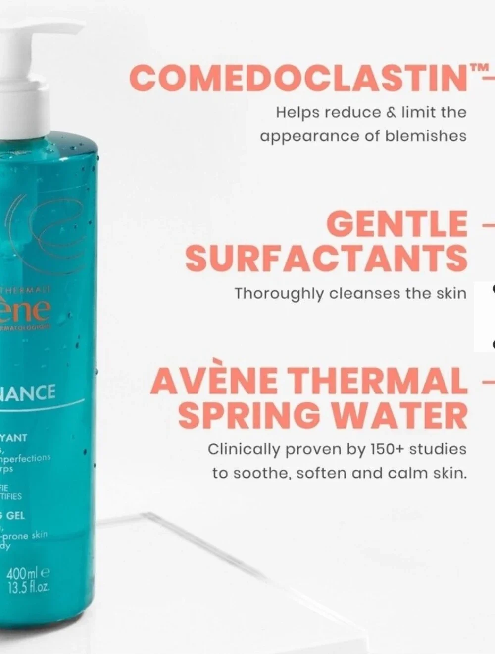 Avène Cleanance Cleansing Gel, 13.5 OZ